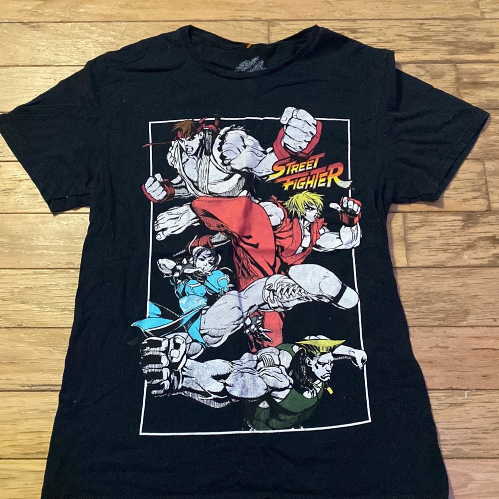 Vintage Street Fighter Graphic T-shirt